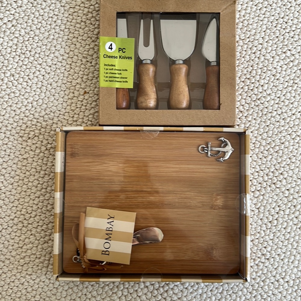 6 Piece Cheese Board Set